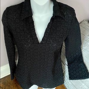 Like New Autograph NY Collared 3/4 Bell Sleeves, M